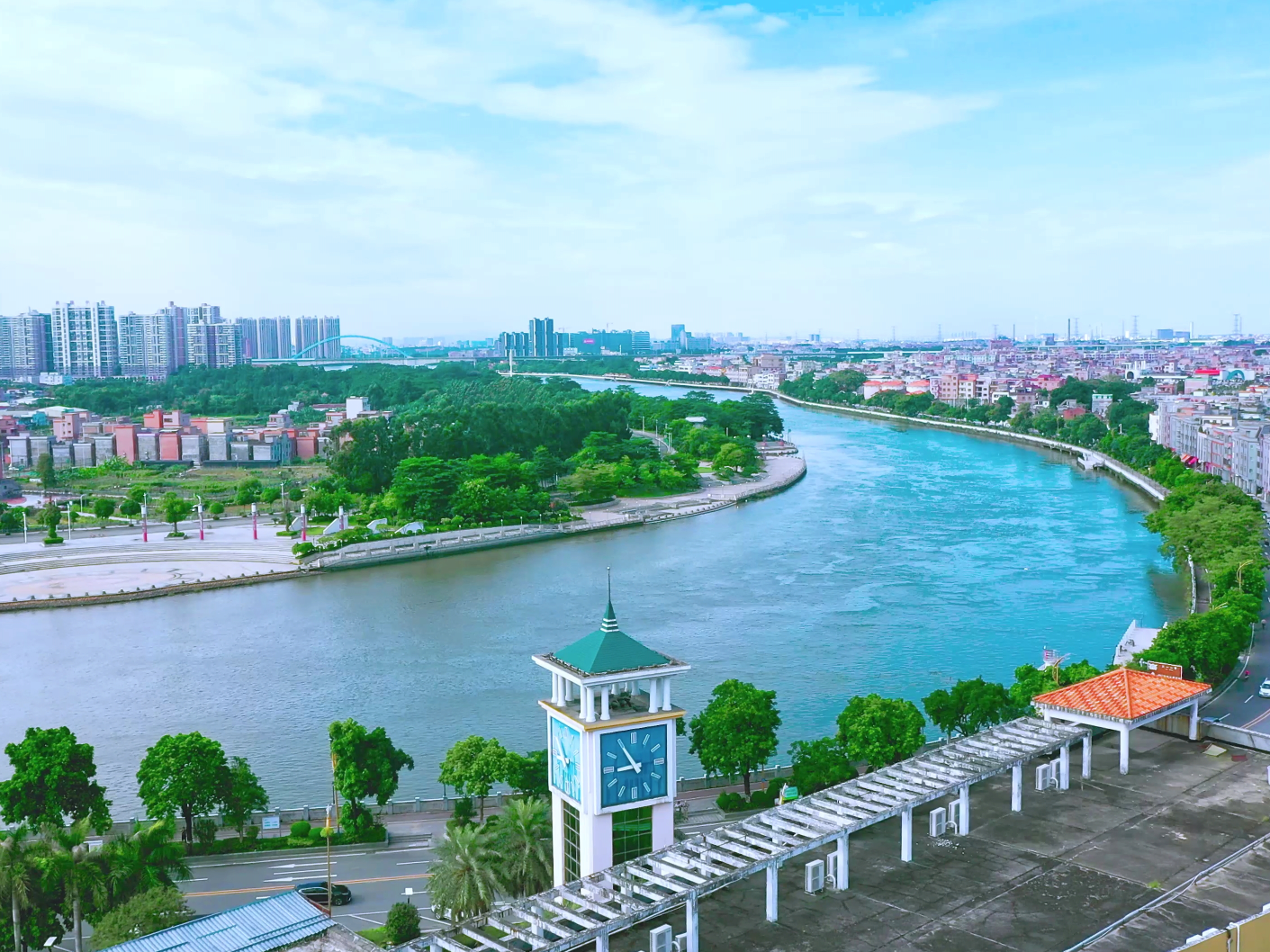 东莞道滘最新城市大片来袭！水岸新城呼之欲出