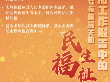 政府工作报告中“十四五”规划目标，有你最关切的民生福祉！