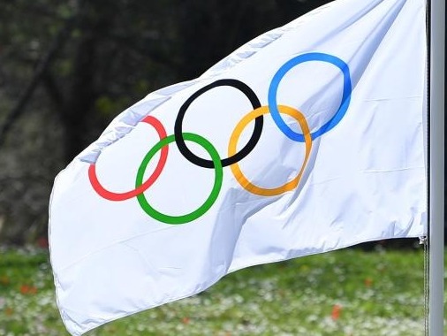 奥委会旗子啥样图片