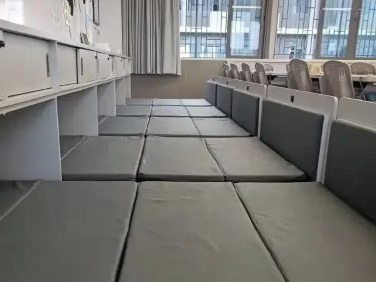 中山大学深圳附属学校创新设计教室秒变“午休室”