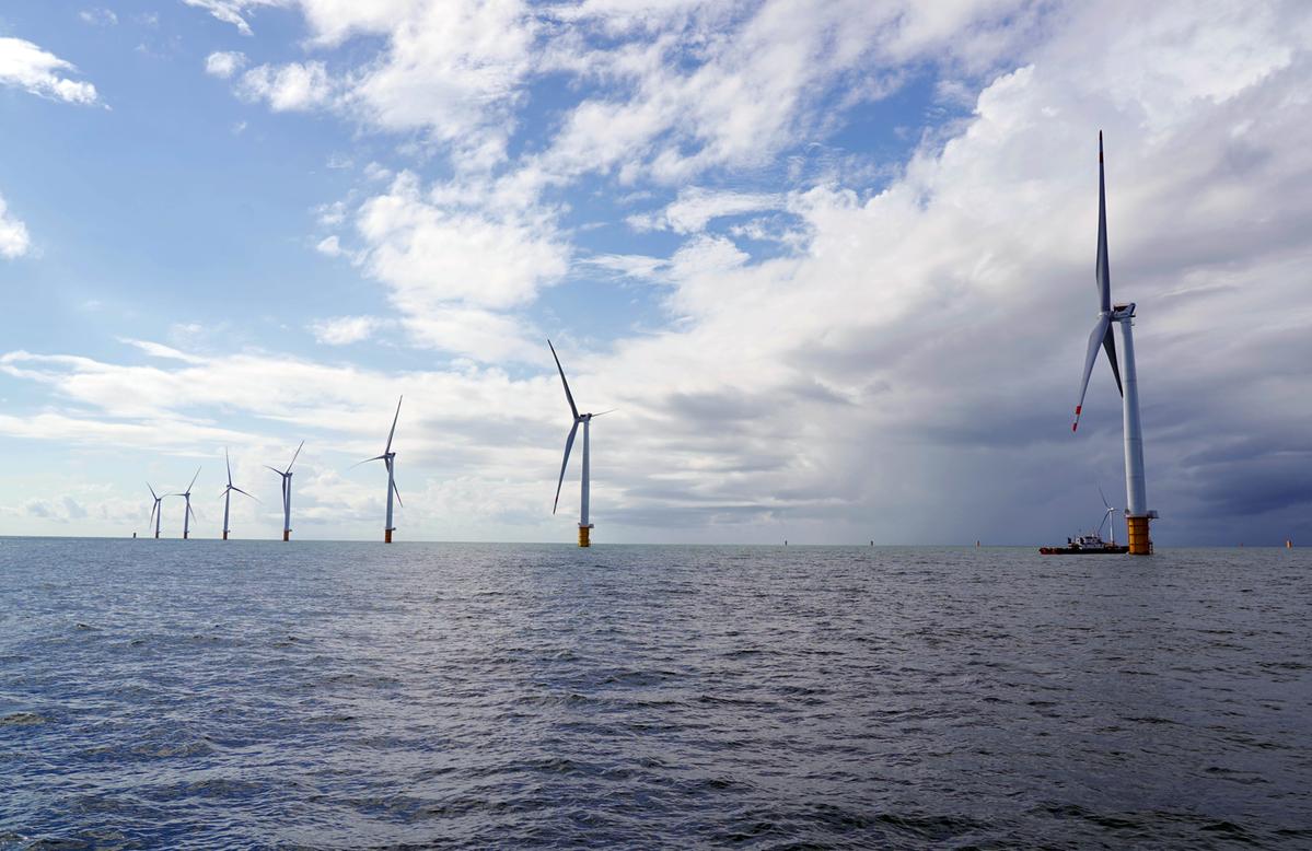 珠海金湾海上风电场项目海上主体工程顺利完工