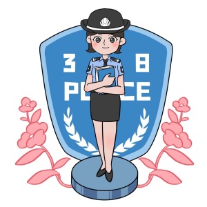 女神节特刊丨罗湖警营里最靓丽的一抹警察蓝