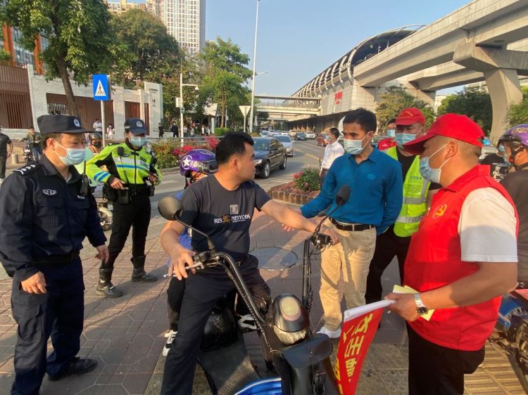 龙城街道持续开展电动二轮车专项治理