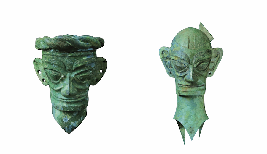豪華 三星堆博物館―四川雑感〔1１〕― 三星堆遺跡の青銅人頭像の 
