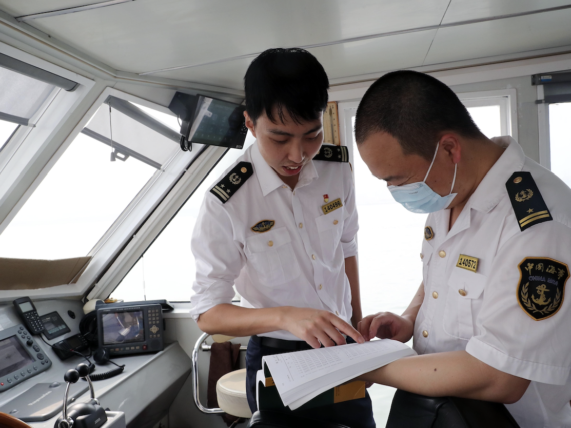 深圳大铲海事局为2021帆船赛保驾护航