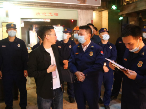 深圳超级文和友开业在即，罗湖消防深入开展消防安全检查