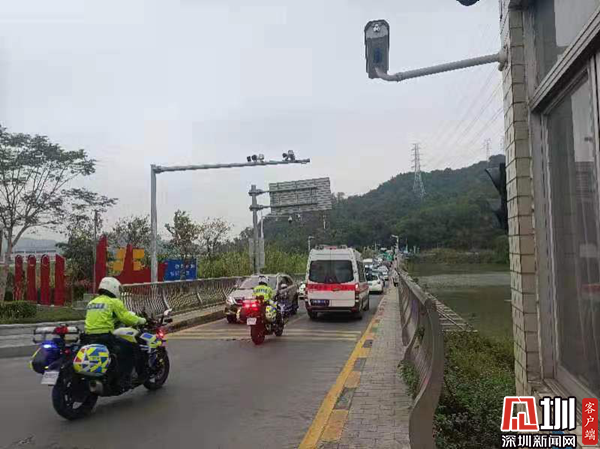 7分钟！罗湖交警开道紧急送医为生命护航
