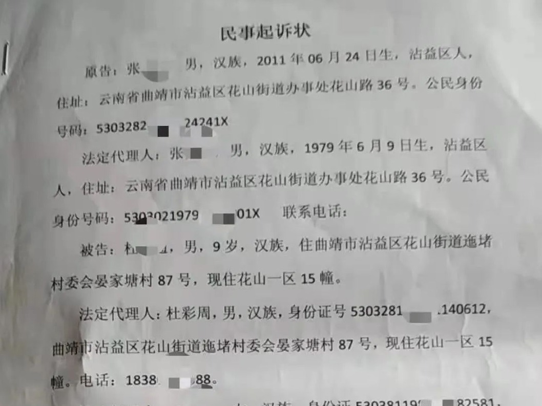 小学生被同学起诉索赔8.4万元，谁该为此担责？