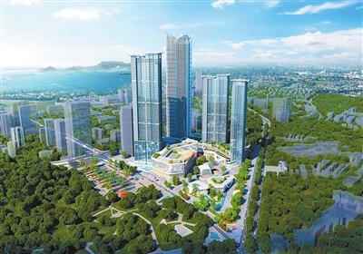 珠海“城市之心”项目开工 核心区预计4年后建成