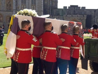菲利普亲王葬礼在温莎城堡举行，英国全境默哀1分钟