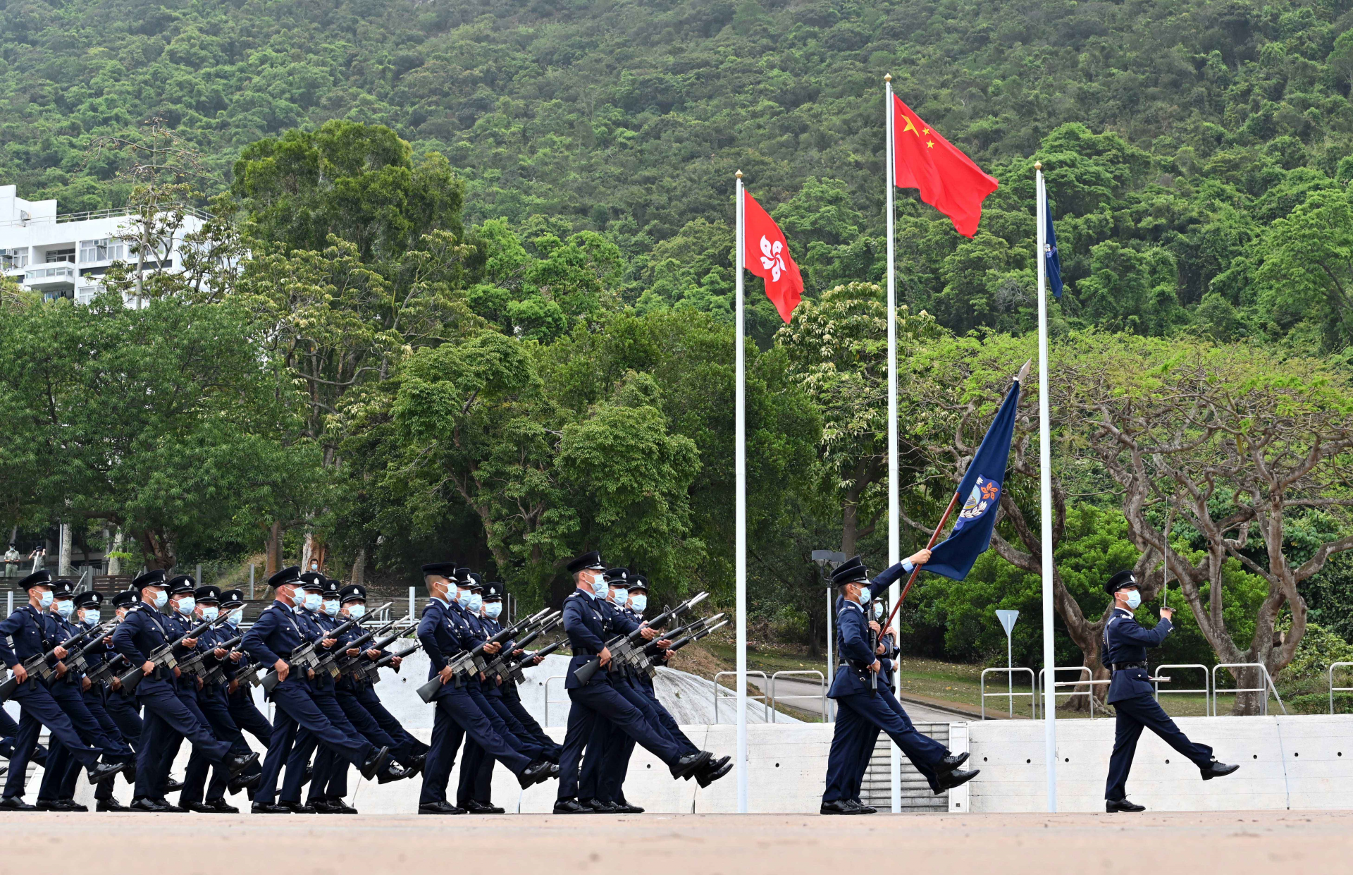 香港警察学院举行开放日提高市民国家安全意识
