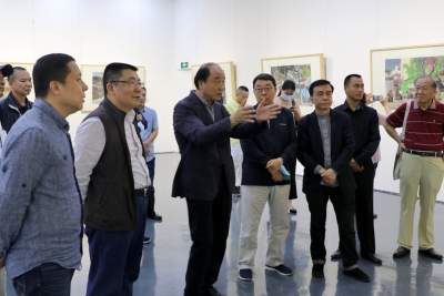 “中国名家水彩系列邀请展·周刚领衔展”于罗湖美术馆开幕