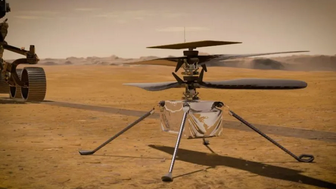 NASA：火星直升机“机智”号成功试飞！
