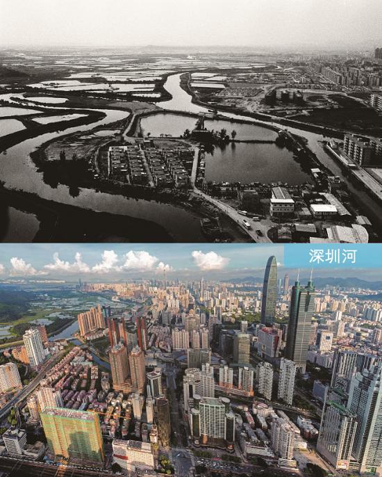 小渔村变身大都市一组图看这些年深圳的变化有多大