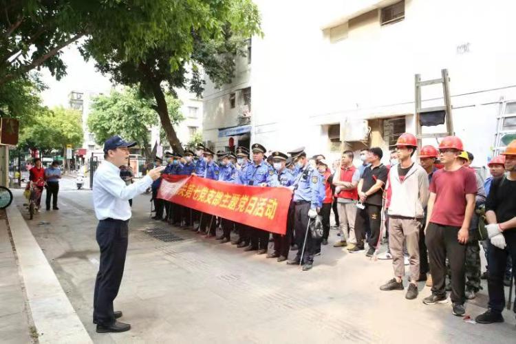 办实事！园岭街道党员下沉小区掀起实践活动热潮