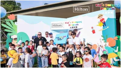 希尔顿深圳及周边区域九家酒店“儿童护照项目”启动