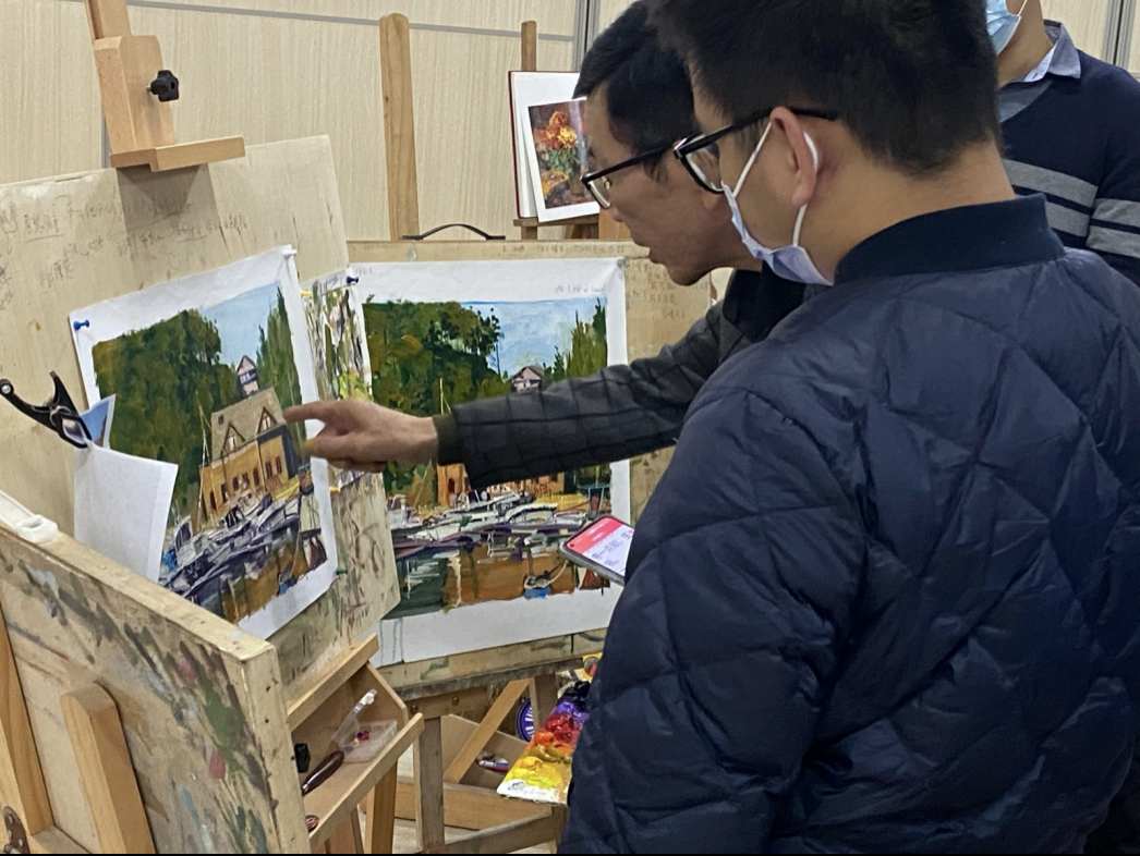 深圳市爱心美术职业培训学校校长吴瑞周：画笔育人，与残障少年一起创作奇迹