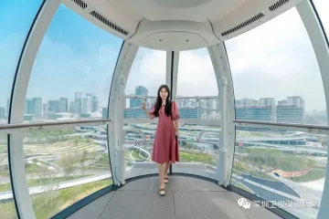 “湾区之光”摩天轮轿厢曝光，记者带你提前探营！