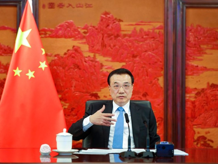 李克强出席同美国工商界领袖对话会：扩大务实合作