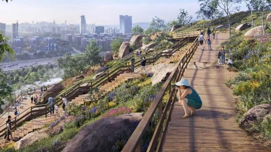 深圳将添一座山体崖壁公园！安托山自然艺术公园正式开工，2023年建成开放