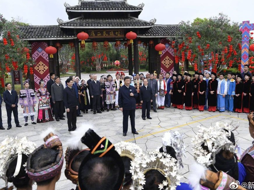 习近平在广西考察时强调 解放思想深化改革凝心聚力担当实干 建设新时代中国特色社会主义壮美广西