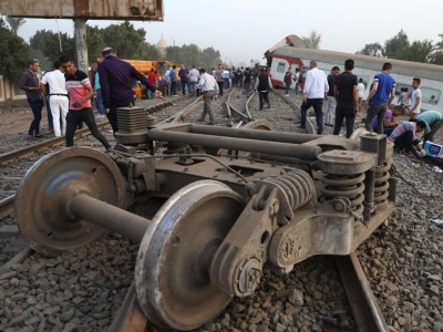 埃及列车脱轨事故死亡人数增至23人