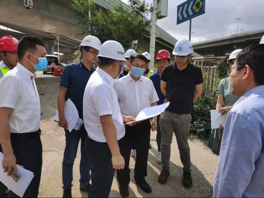 学党史办实事丨坪地街道调研推动石碧桥建设工作