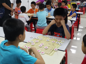 庆祝建党一百周年——草埔西社区青少年象棋比赛