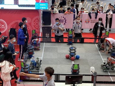 福田区红岭科技中学获2021 VEX机器人世界锦标赛亚太分区赛金奖