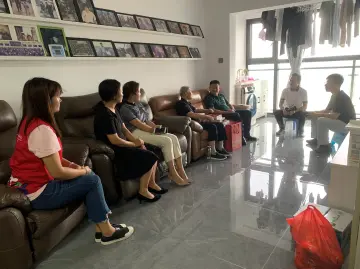塘头社区走访慰问抗美援朝老兵
