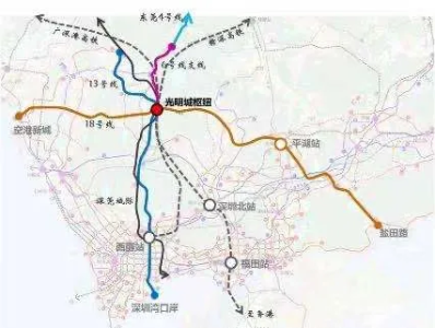 光明城枢纽，下一个深圳西北部枢纽强势崛起！