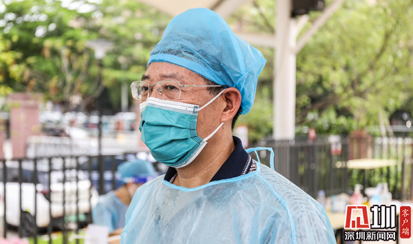 核酸采样医生张保田：下夜班+采样 无缝衔接守护市民健康