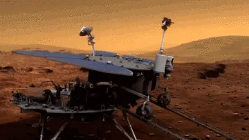 天问一号祝融火星车发布第一条微博：地球的朋友们，大家好