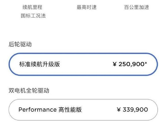 特斯拉又涨价，Model 3标准版再涨1000元