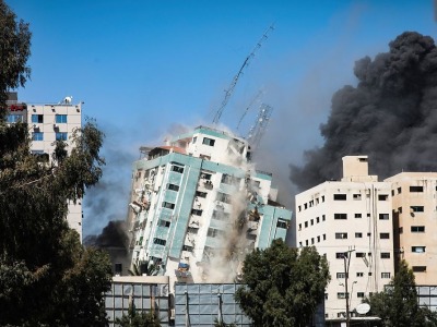 美国务卿：尚未看到以色列为轰炸加沙媒体大楼提供的证据