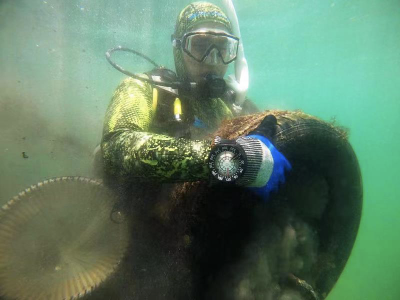 守护美丽海岸线！12名志愿者潜水员3小时清理海洋垃圾100多公斤