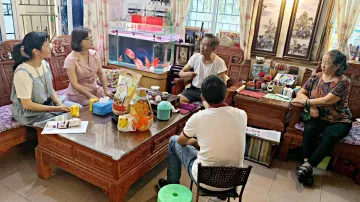 我为群众办实事 | 公明社区党委慰问社区残疾人送温暖关怀