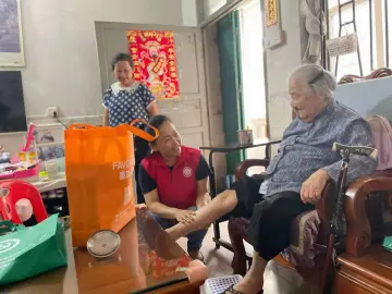 水田社区“感恩母亲，温暖耆心”母亲节探访活动
