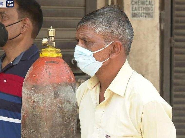印度首都新德里宣布延长封锁期限一周