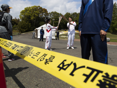 日本千叶全面中止奥运圣火接力：首都圈首个取消圣火传递地区