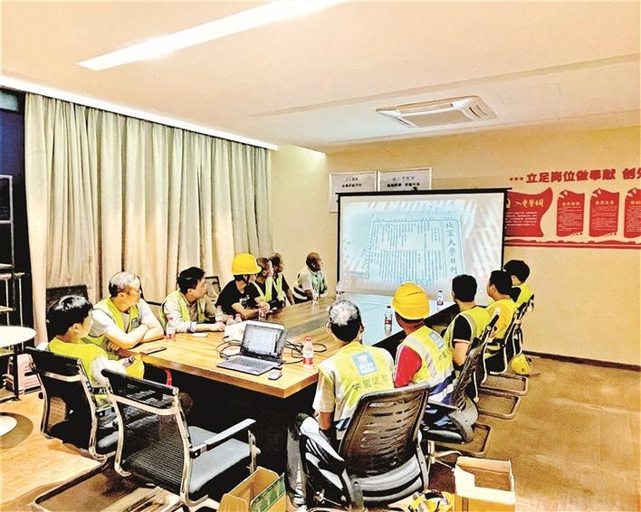 光明科学城启动区多彩党建活动丰富了工人们的生活