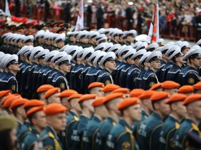 俄罗斯举行庆祝卫国战争胜利76周年阅兵式 