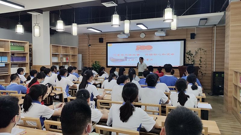 进校园、进院落、进工地，龙城街道推动党史学习教育落细落实