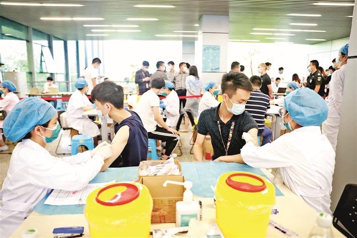 光明逾43万人接种新冠疫苗