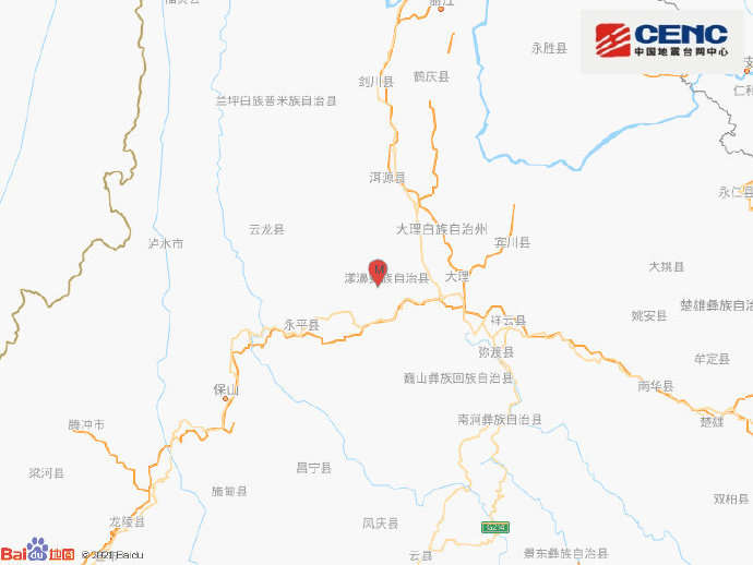 云南大理连发9起地震，多处房屋受损无人员伤亡