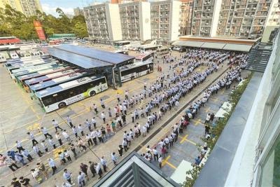 深圳全市公交司乘人员完成两轮核酸检测