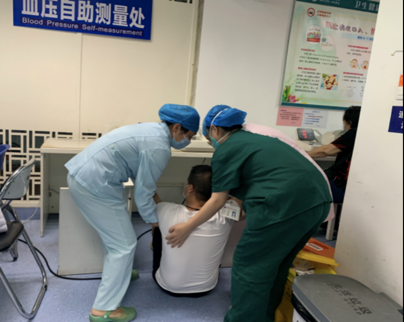 40岁男子突发晕厥，深圳医护人员上演生死营救