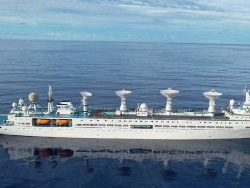 远望6号船完成神舟十二号等两次海上测控任务返回母港