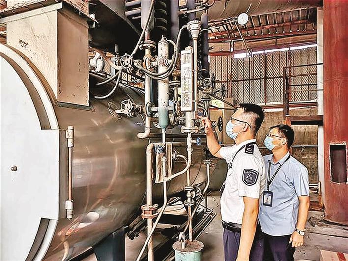 加强检查保障特种设备安全 市市场监督管理局光明监管局开展燃气安全专项检查