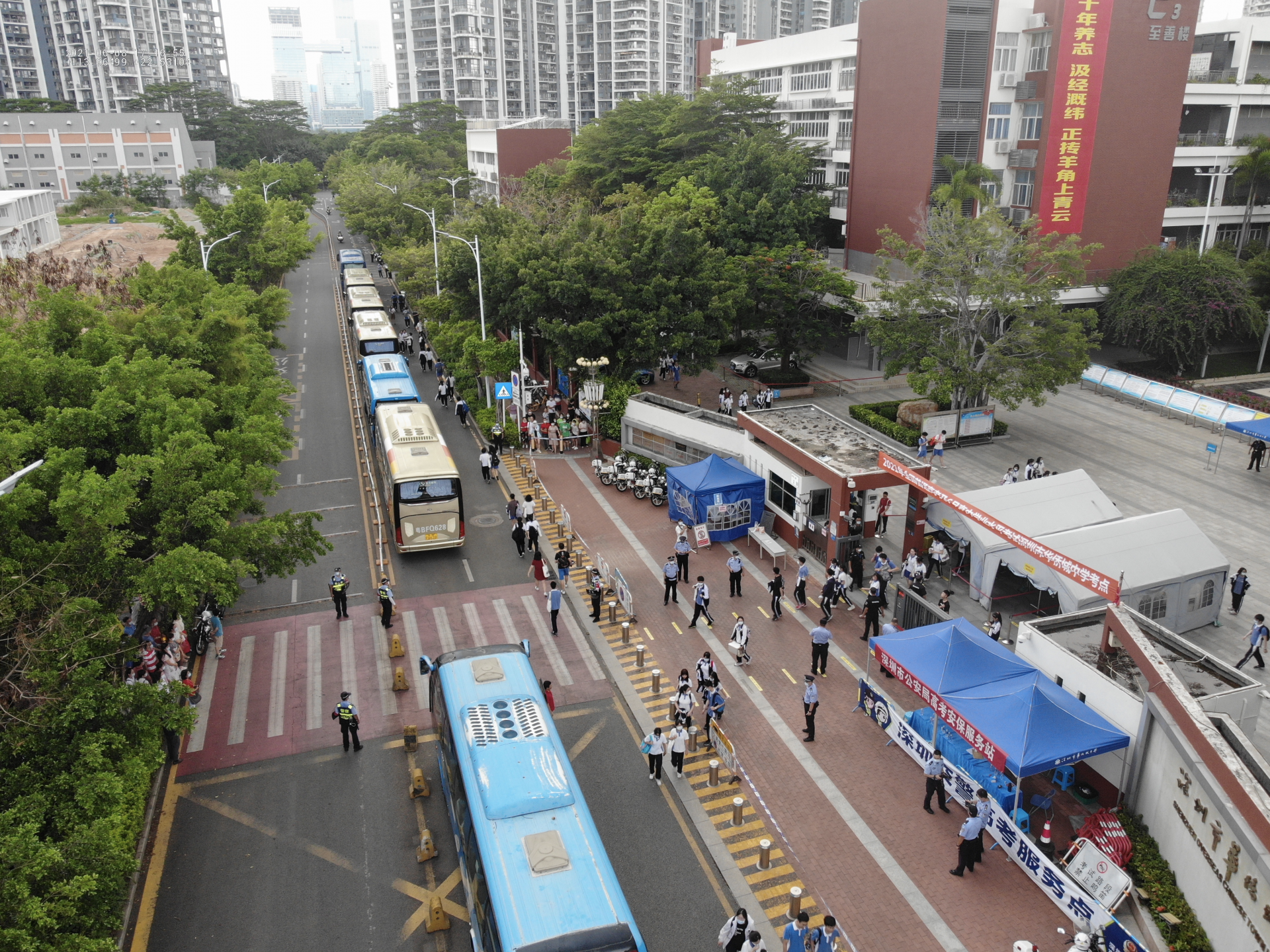一考点一方案一团队，南山警方全力护航“平安高考”
